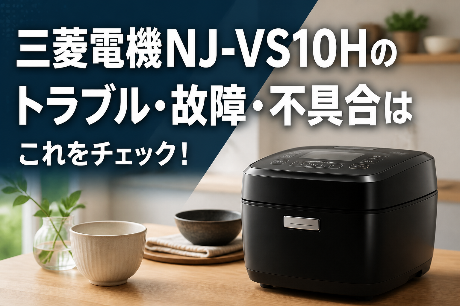 三菱電機NJ-VS10Hのトラブル・故障・不具合はこれをチェック!