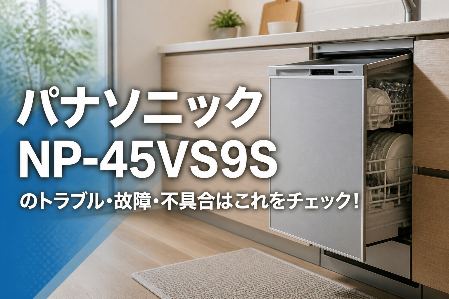 パナソニックNP-45VS9Sのトラブル・故障・不具合はこれをチェック!
