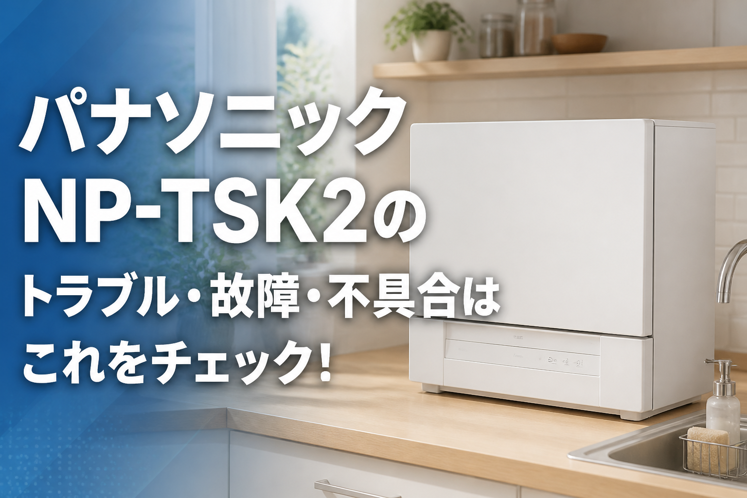 パナソニックNP-TSK2のトラブル・故障・不具合はこれをチェック!