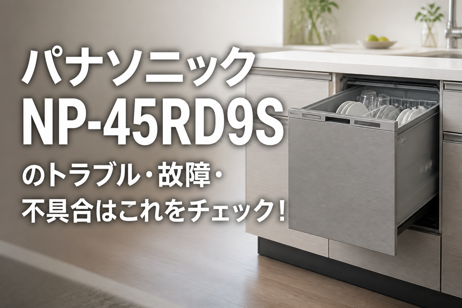 パナソニックNP-45RD9Sのトラブル・故障・不具合はこれをチェック!
