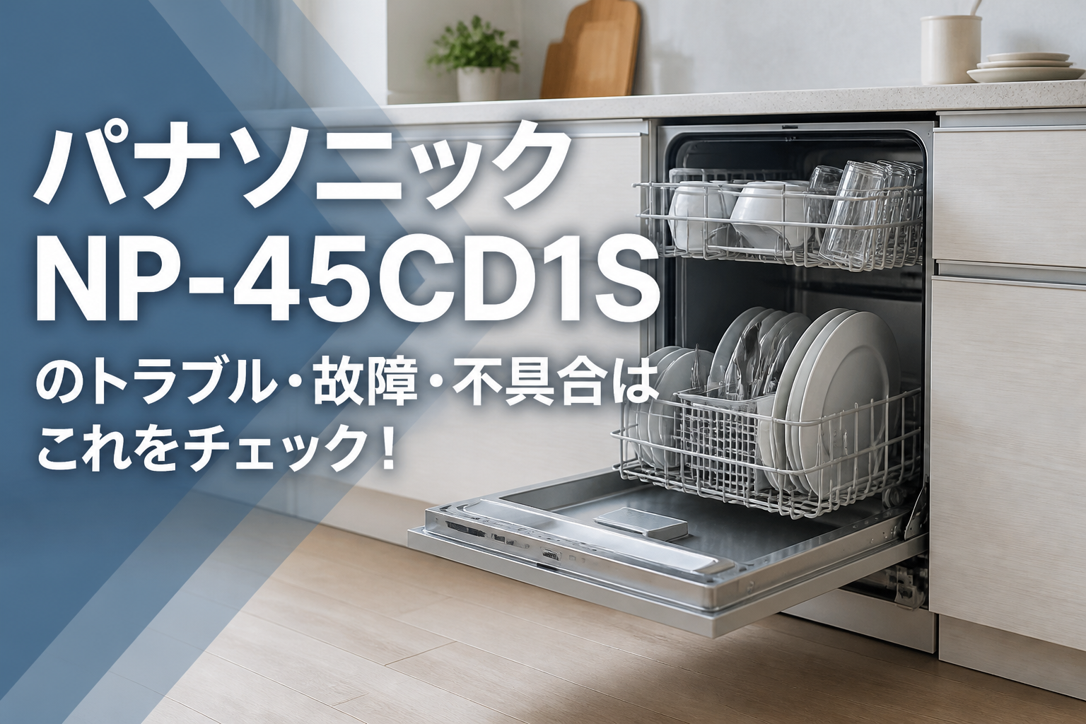パナソニックNP-45CD1Sのトラブル・故障・不具合はこれをチェック!